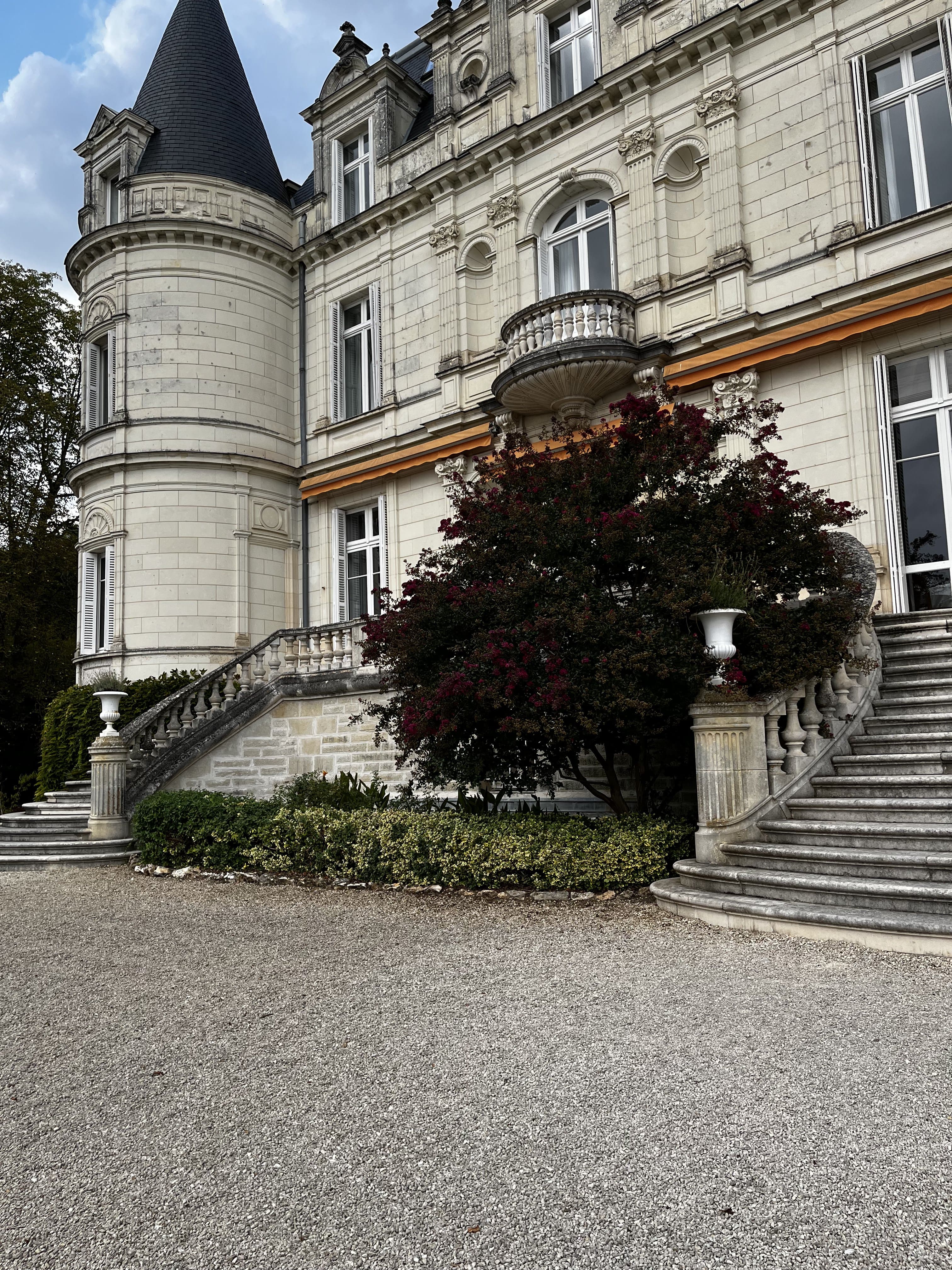 The main entrance of the castle.