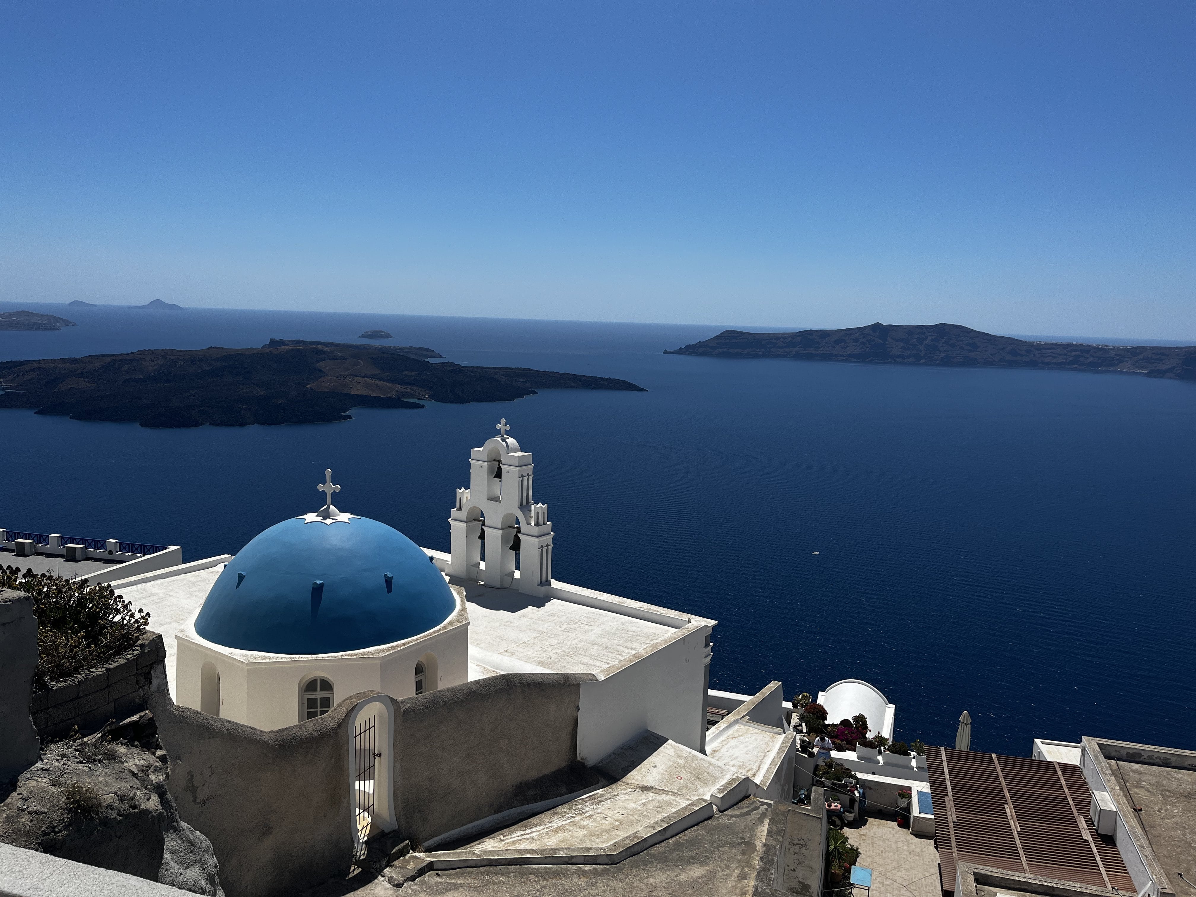 Santorini & Aegean Sea