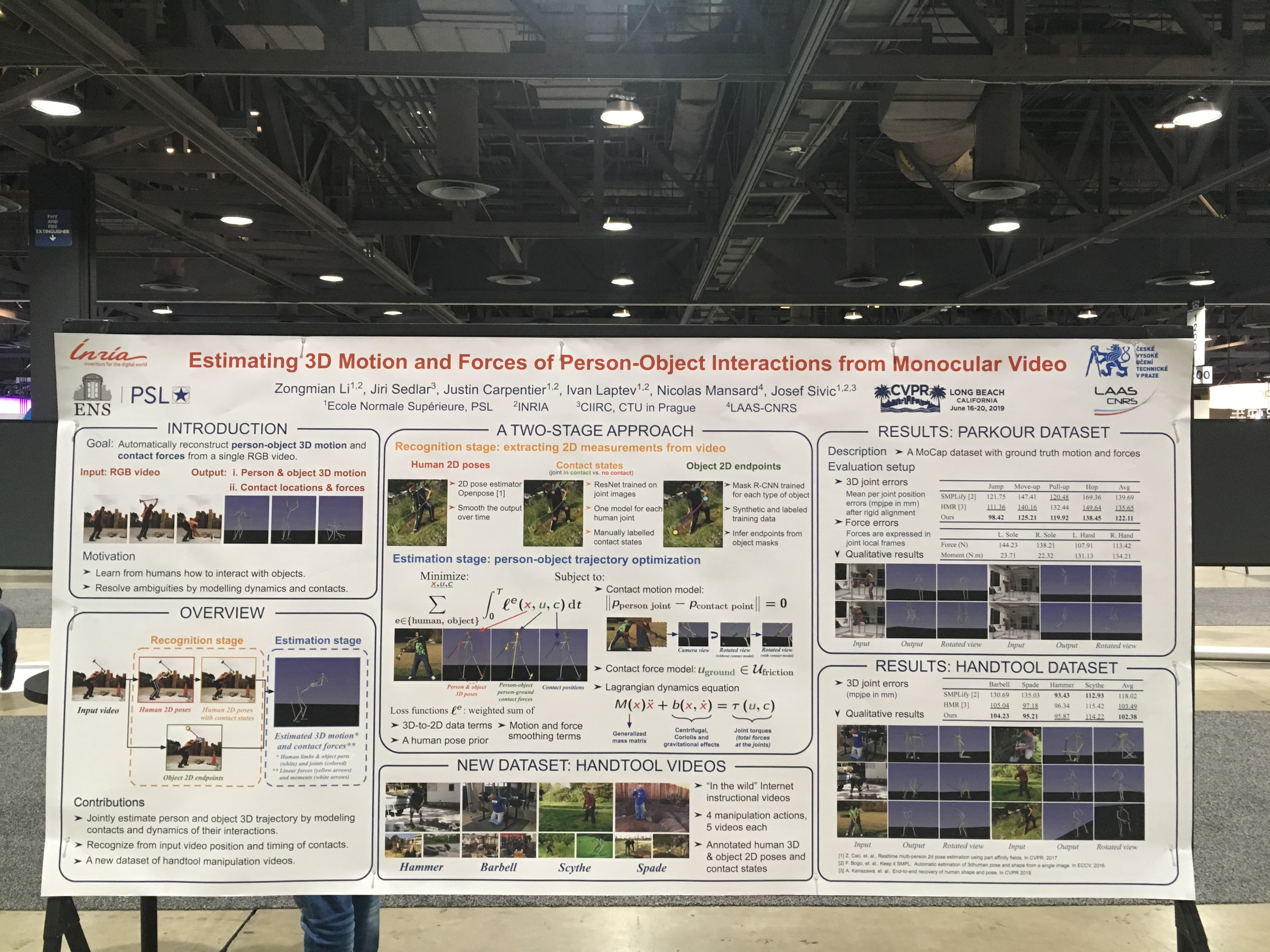 Poster session.